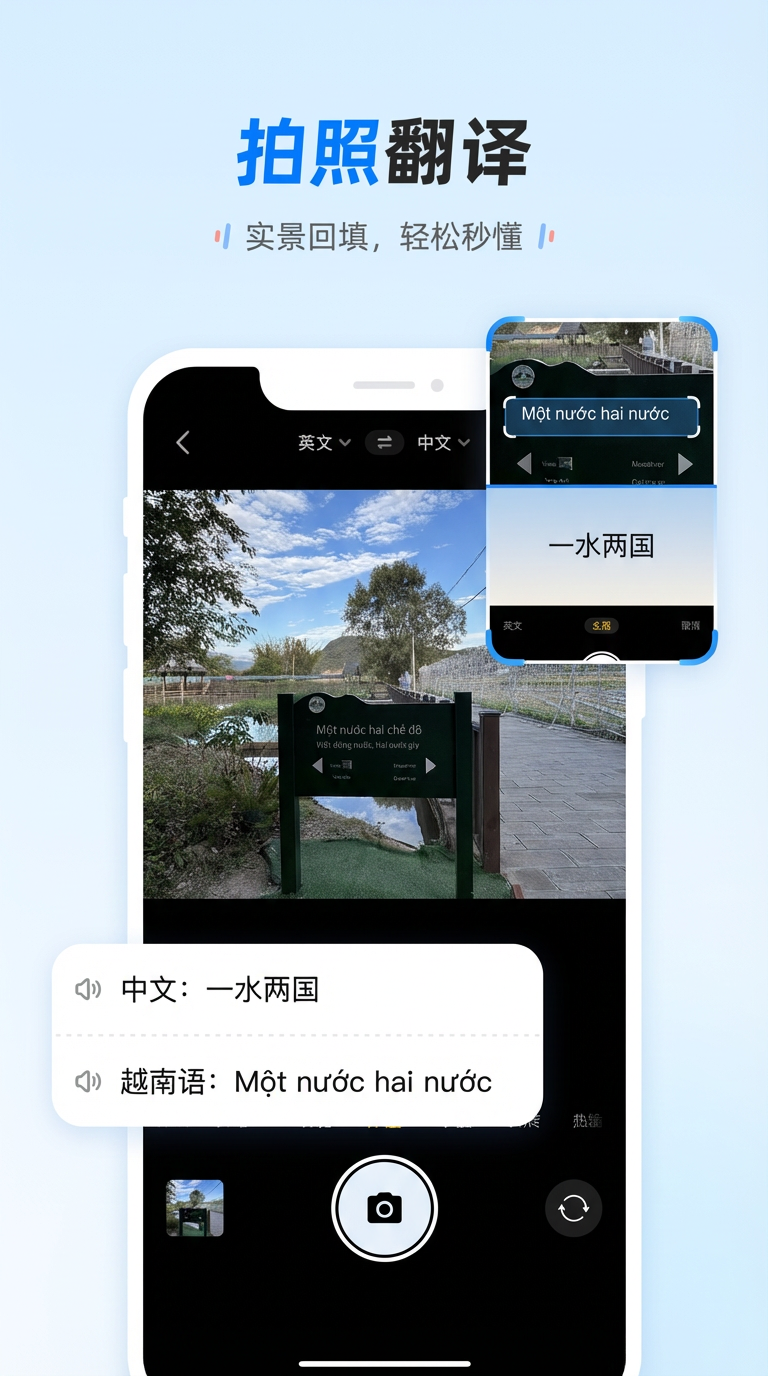 拍照翻译界面